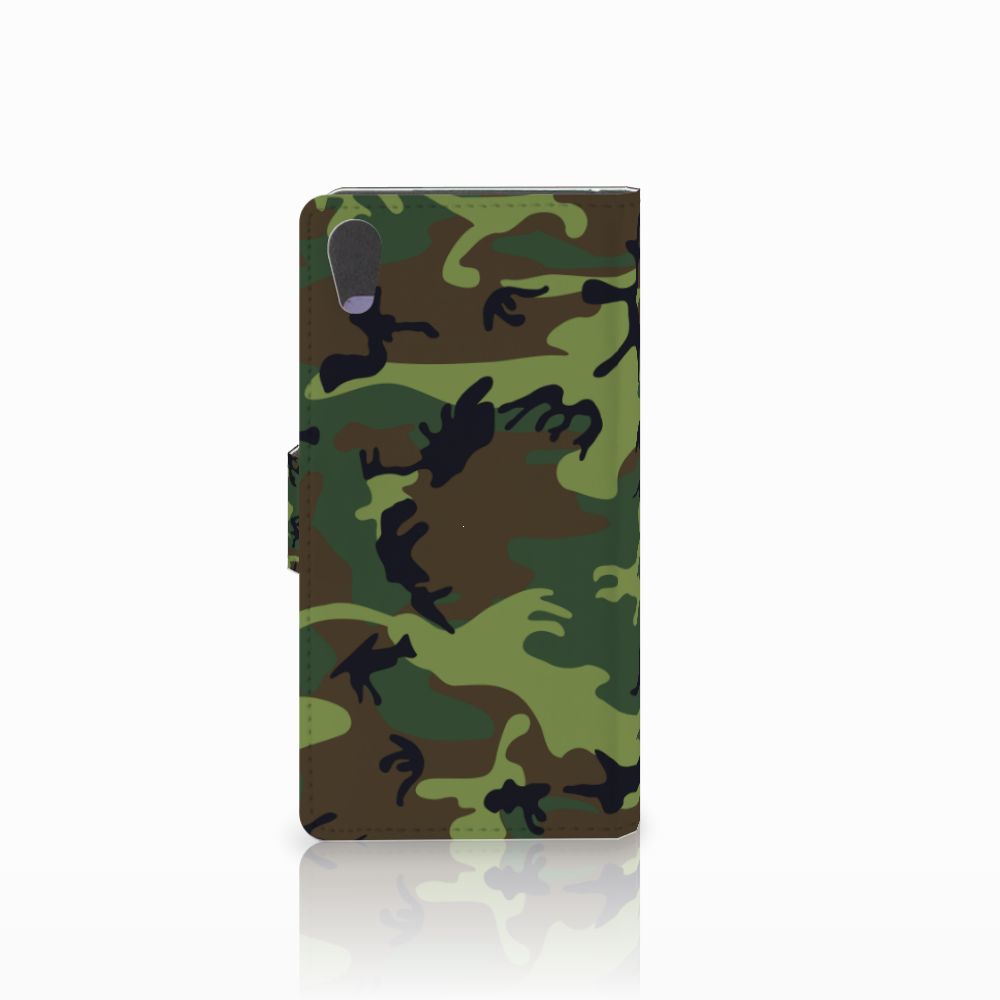 Sony Xperia XA1 Telefoon Hoesje Army Dark