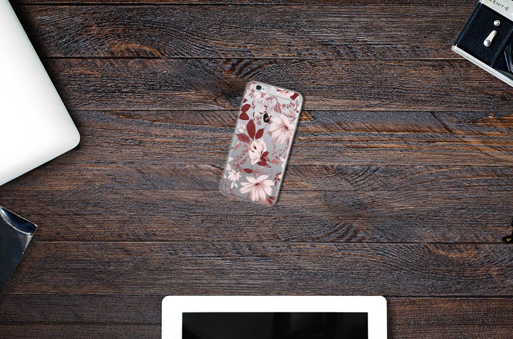 Hoesje maken Apple iPhone 6 | 6s Watercolor Flowers