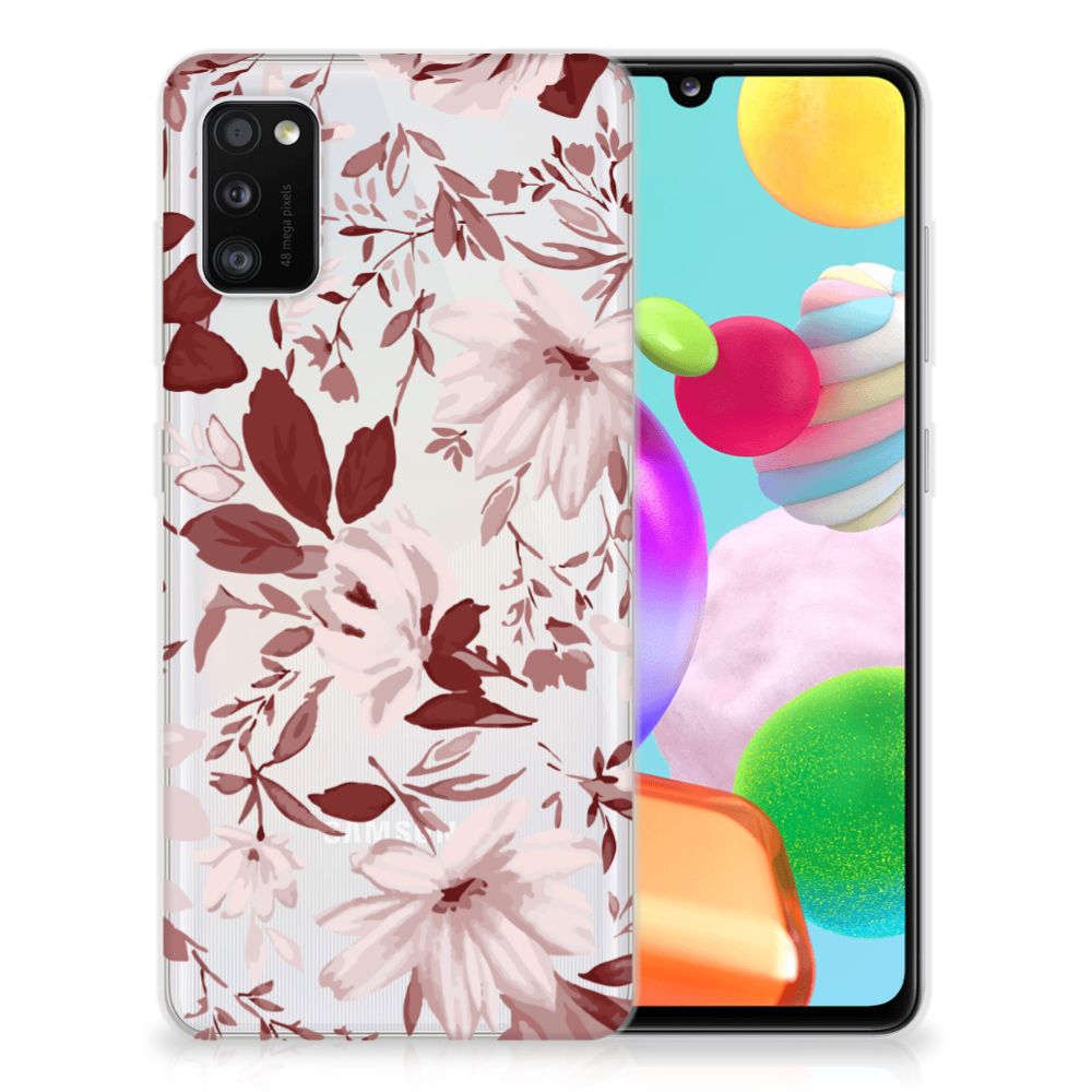 Hoesje maken Samsung Galaxy A41 Watercolor Flowers