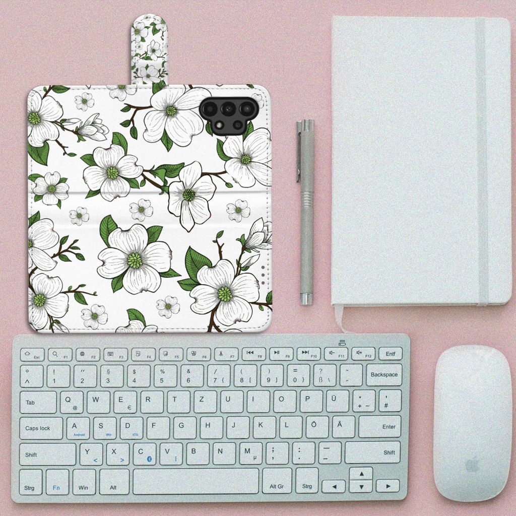 Samsung Galaxy A13 (4G) Hoesje Dogwood Flowers