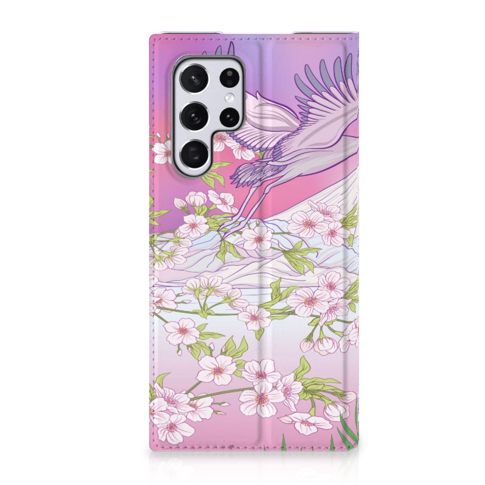 Samsung Galaxy S22 Ultra Hoesje maken Bird Flying - B2C Telecom
