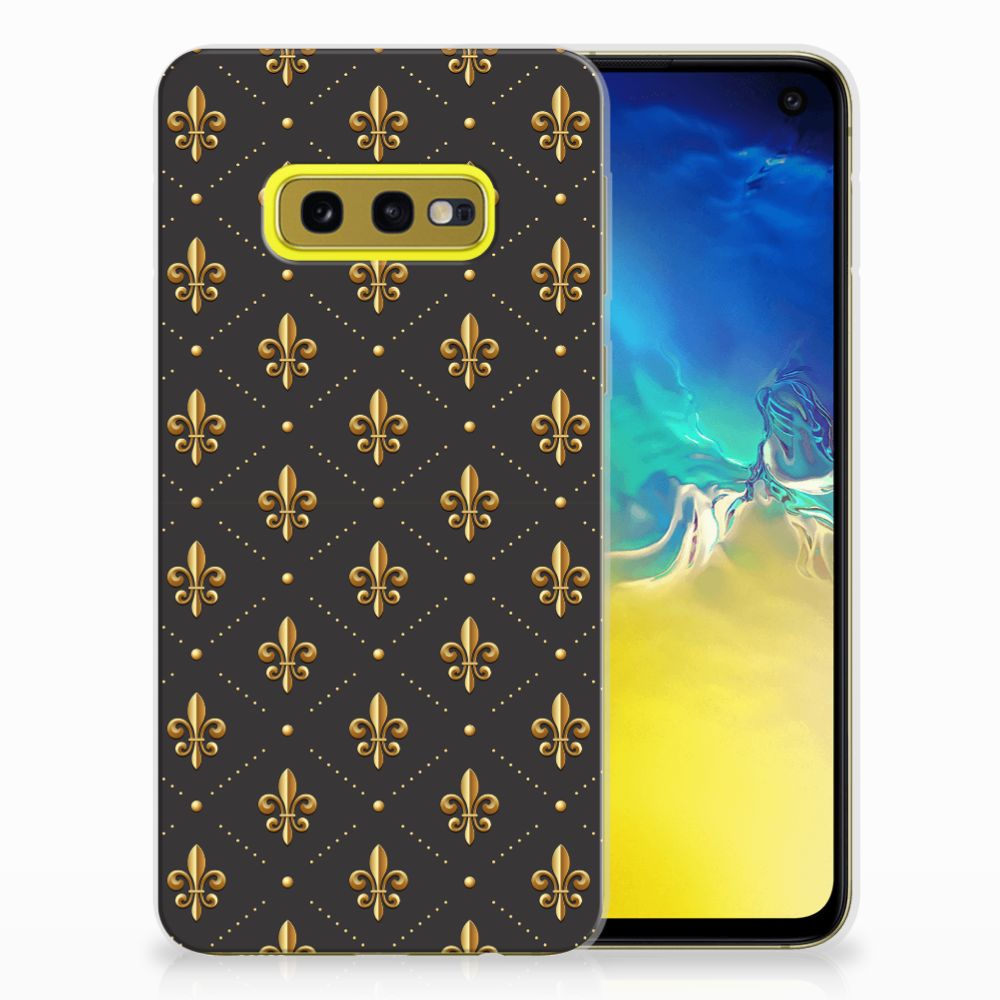 Samsung Galaxy S10e TPU bumper Franse Lelie