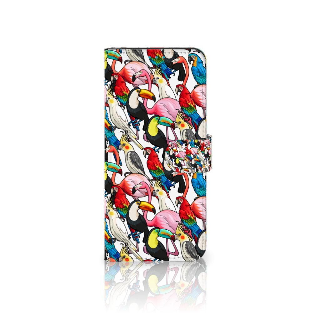 Samsung Galaxy A73 5G Telefoonhoesje met Pasjes Birds