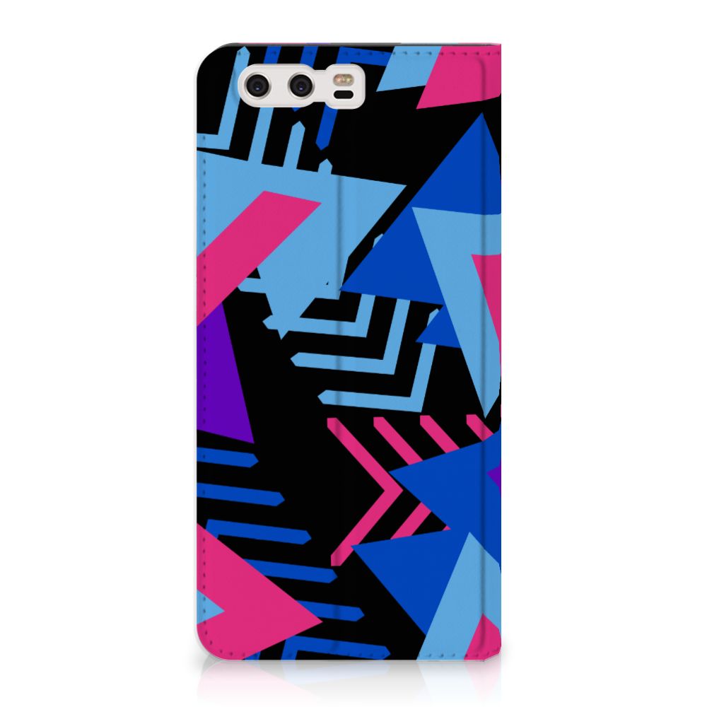 Huawei P10 Plus Stand Case Funky Triangle