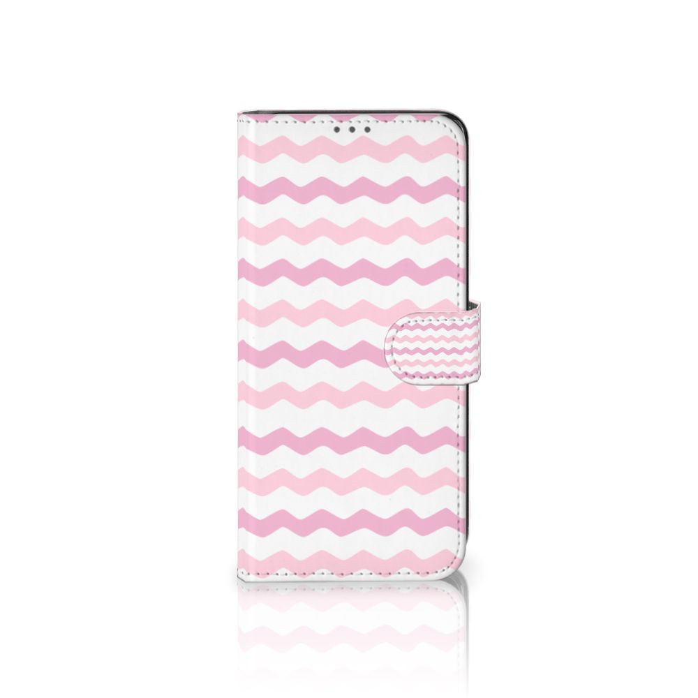 Samsung Galaxy A32 5G Telefoon Hoesje Waves Roze