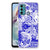 Silicone Back Case Motorola Moto G60 Angel Skull Blauw B2C Telecom