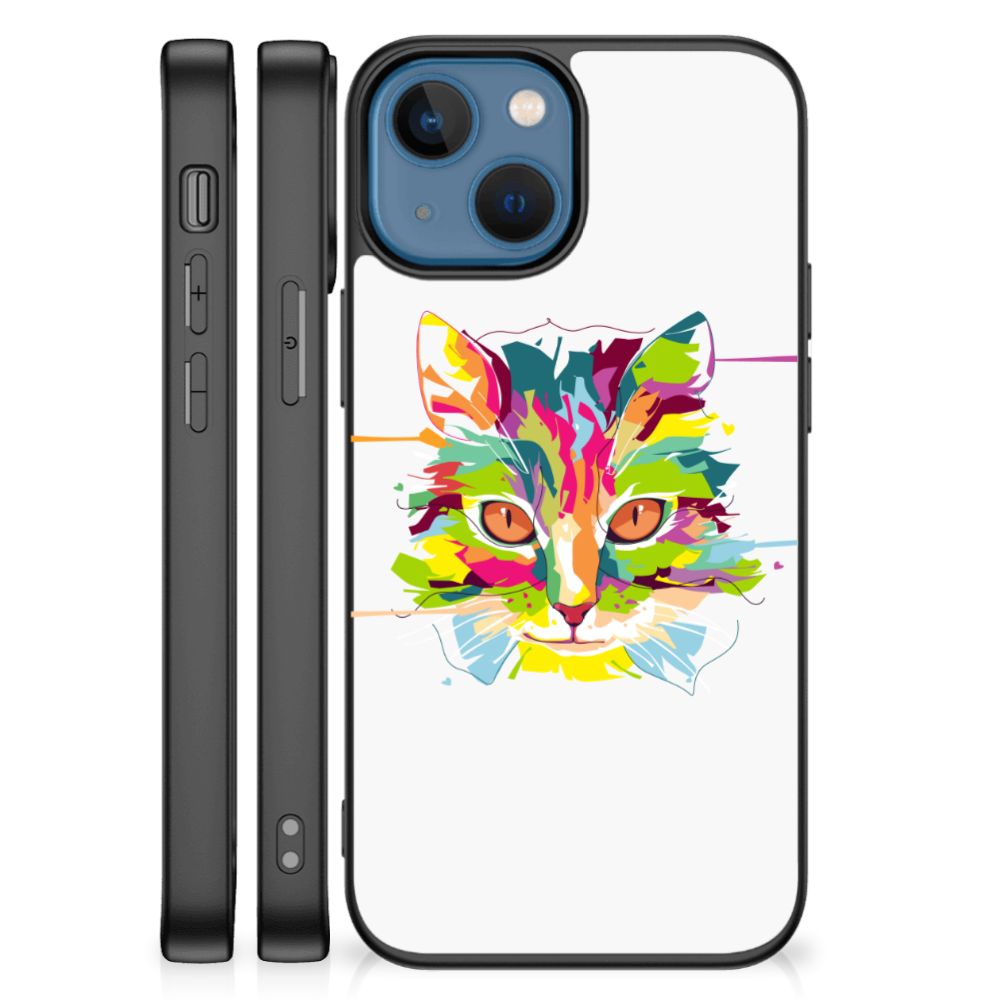Apple iPhone 13 mini Hoesje Cat Color B2C Telecom
