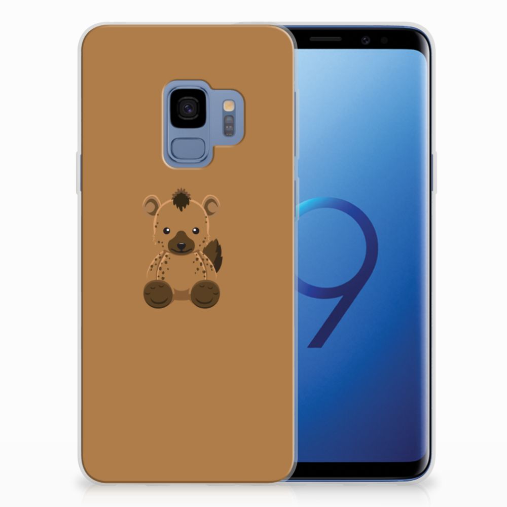 Samsung Galaxy S9 Telefoonhoesje met Naam Baby Hyena