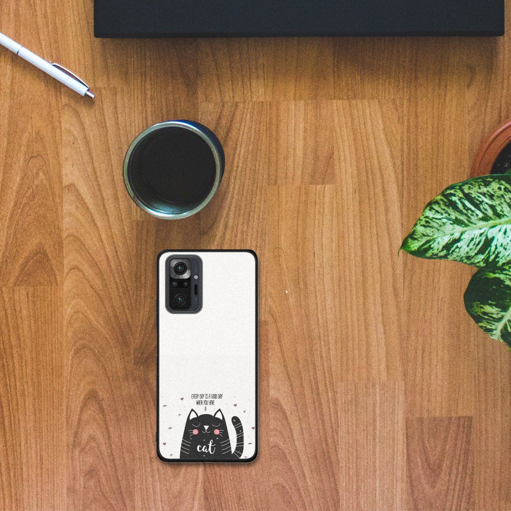 Xiaomi Redmi Note 10 Pro Hoesje Cat Good Day B2C Telecom