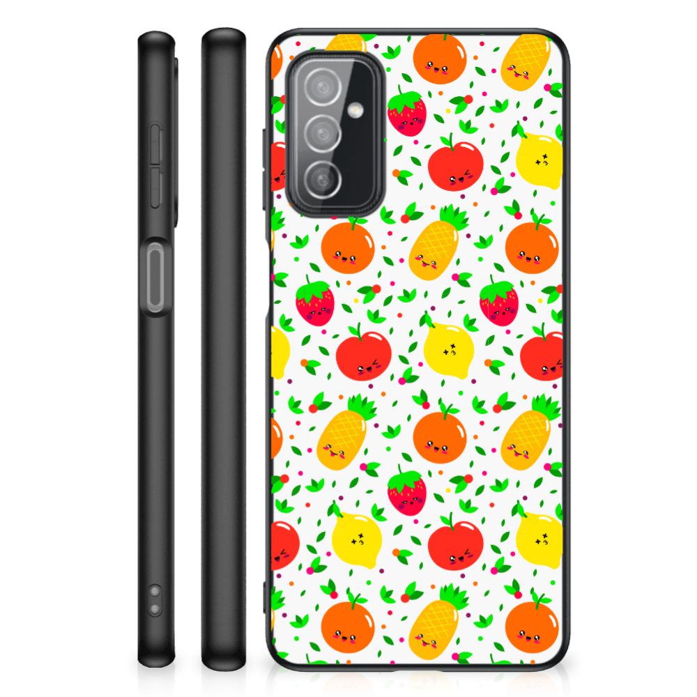 Samsung Galaxy M52 Back Cover Hoesje Fruits