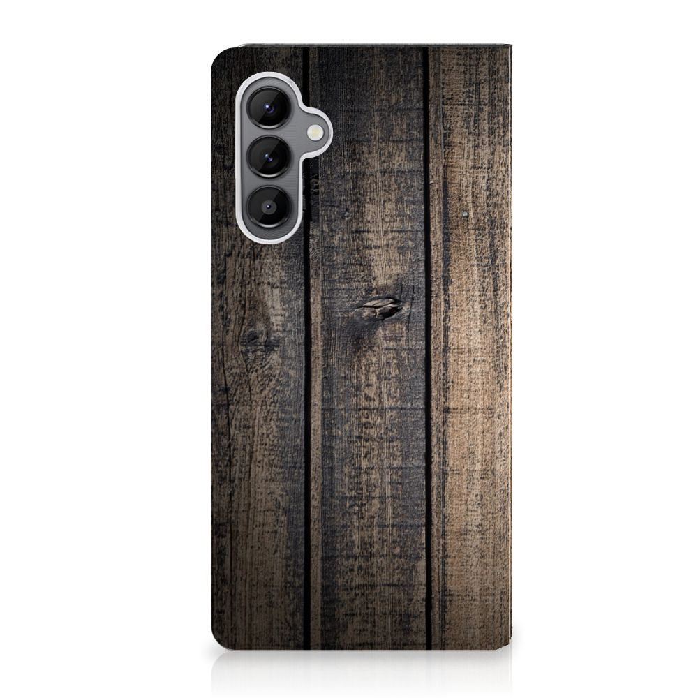 Samsung Galaxy A34 Book Wallet Case Steigerhout - B2C Telecom