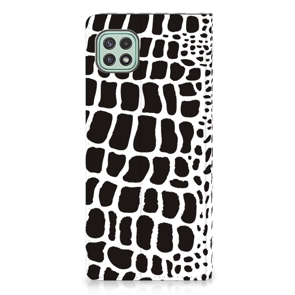 Samsung Galaxy A22 5G Hoesje maken Slangenprint - B2C Telecom