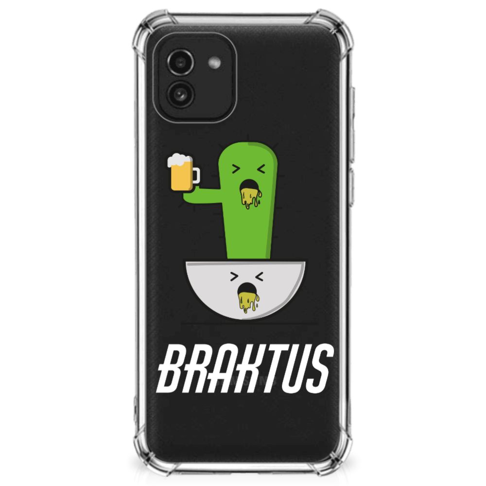 Samsung Galaxy A03 Stevig Bumper Hoesje Braktus B2C Telecom