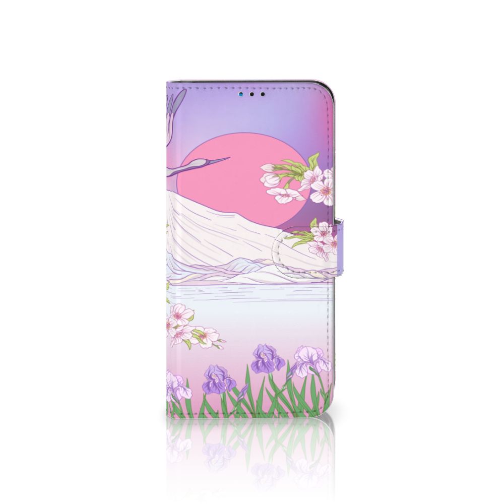 Motorola Moto G9 Play | E7 Plus Telefoonhoesje met Pasjes Bird Flying