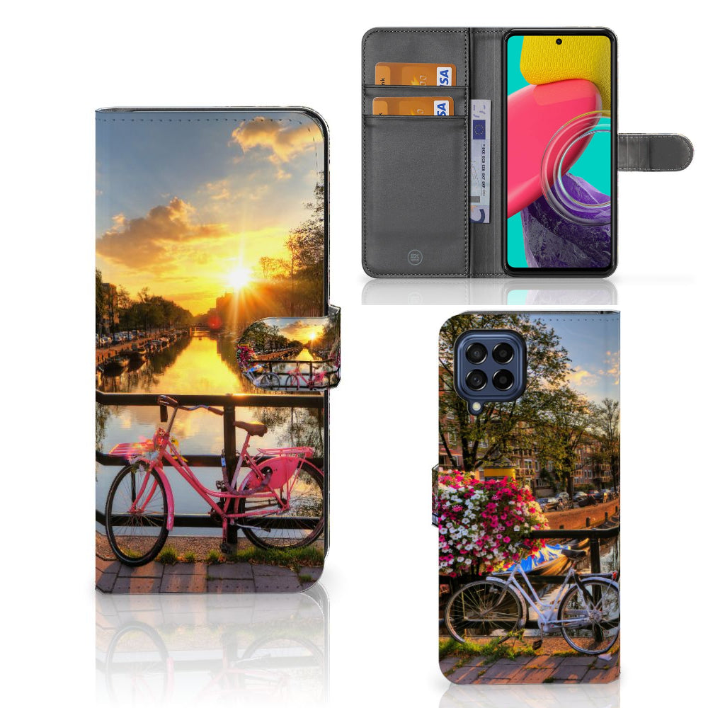 Samsung Galaxy M53 Flip Cover Amsterdamse Grachten