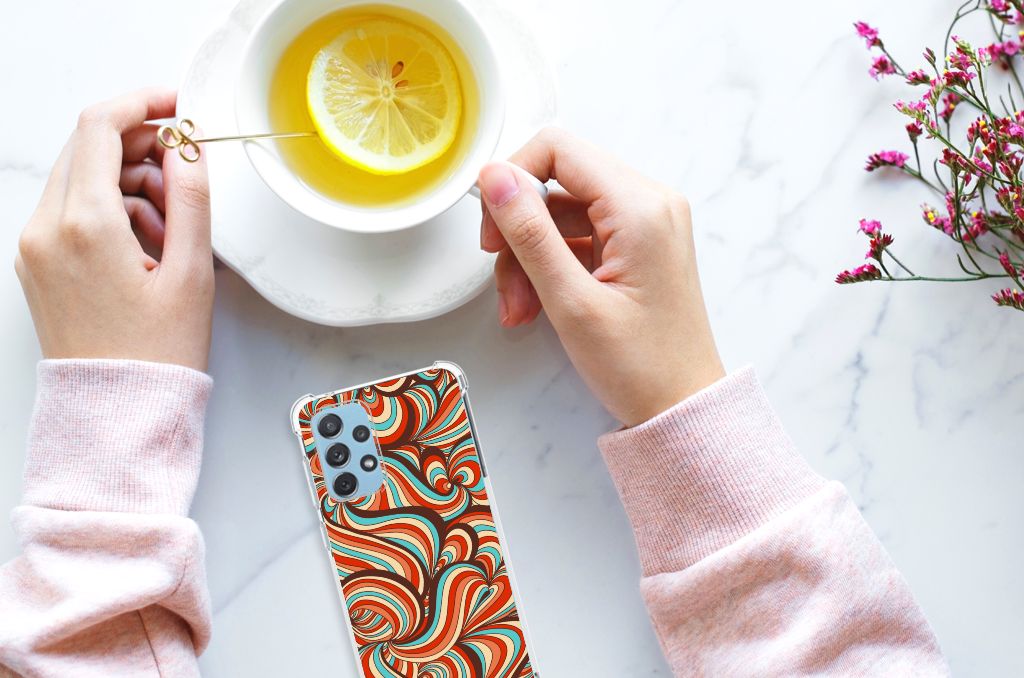 Samsung Galaxy A73 Back Cover Retro B2C Telecom