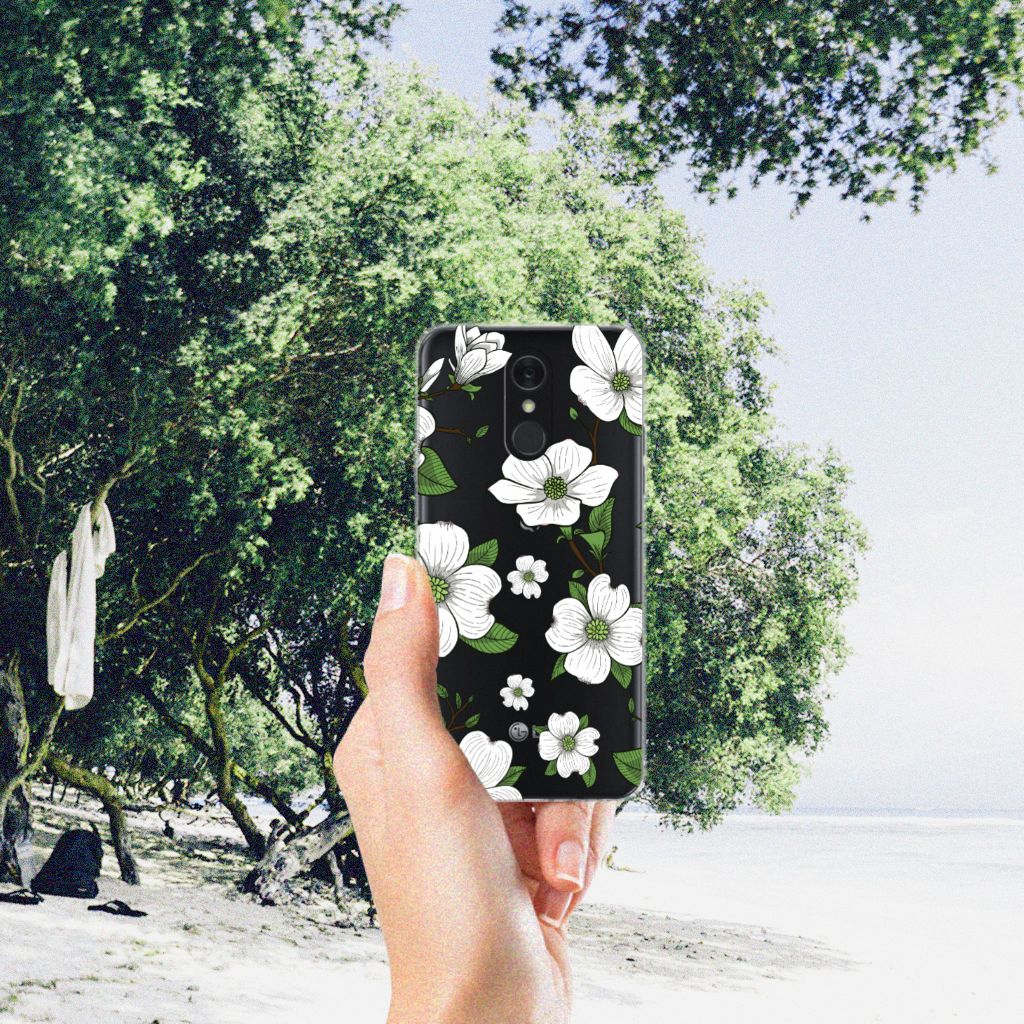 LG Q7 TPU Case Dogwood Flowers