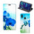 Huawei Y7 hoesje Y7 Pro (2019) Smart Cover Orchidee Blauw - Cadeau voor je Moeder