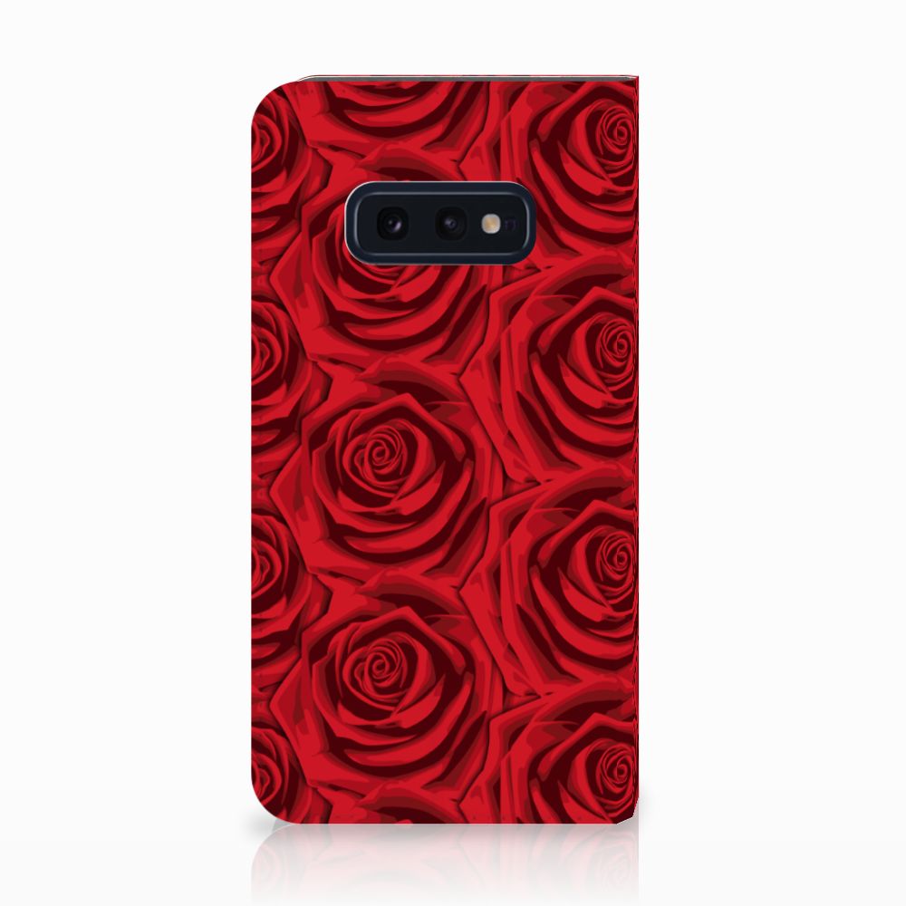 Samsung Galaxy S10e Smart Cover Red Roses