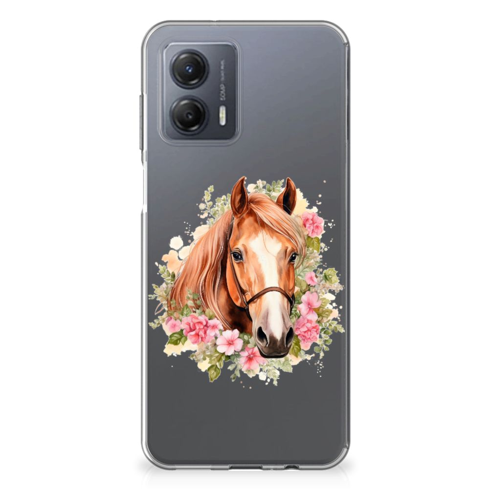 TPU Hoesje voor Motorola Moto G53 Paard