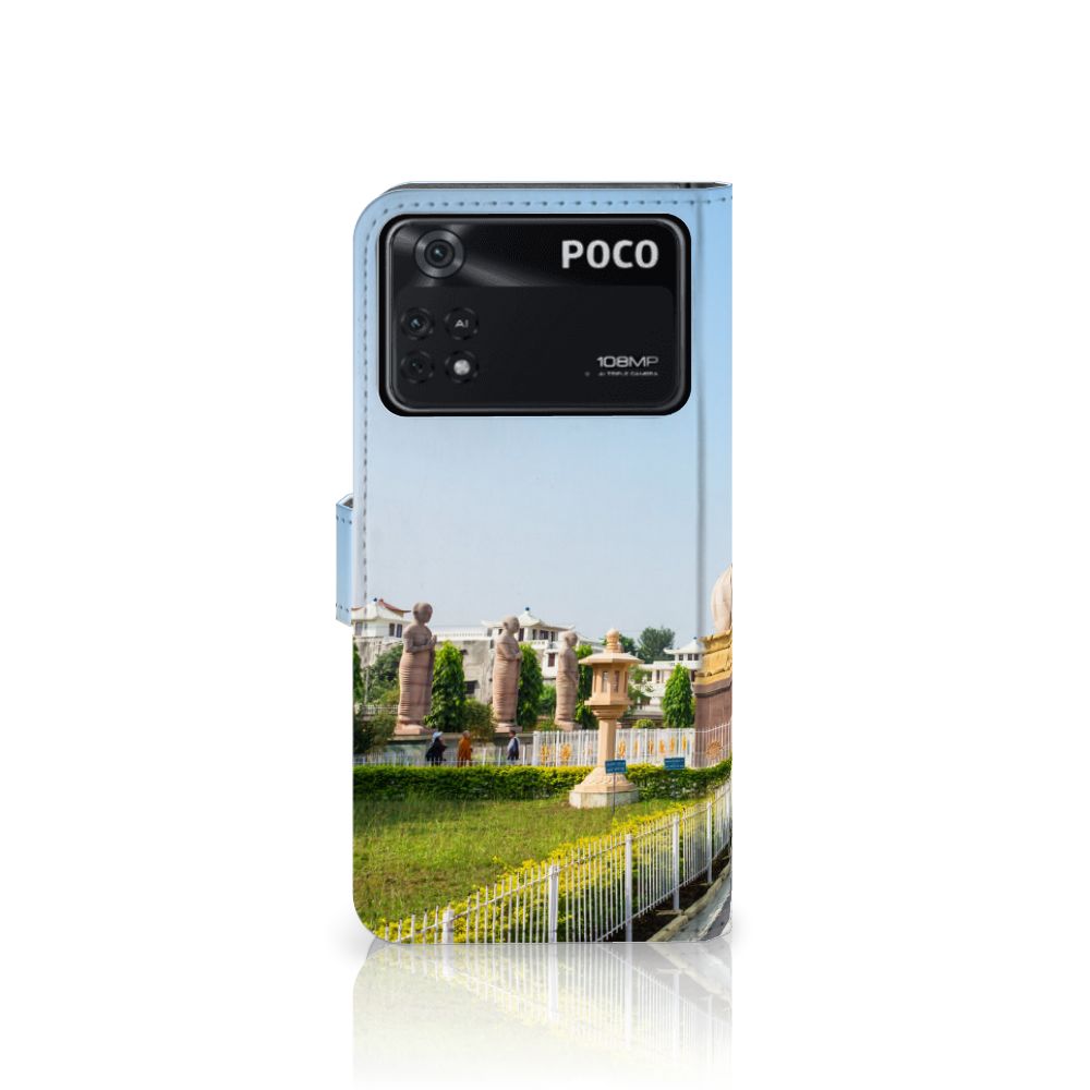 Xiaomi Poco X4 Pro 5G Flip Cover Boeddha