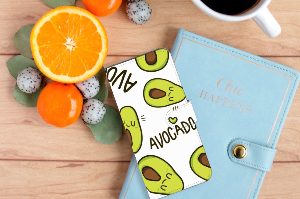 Motorola Edge 20 Lite Leuk Hoesje Avocado Singing