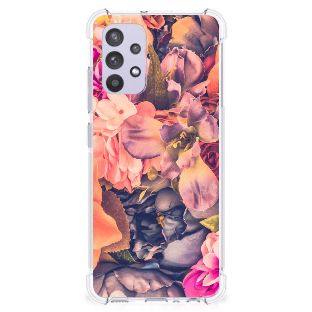 Samsung Galaxy A32 4G | A32 5G Enterprise Editie Case Bosje Bloemen