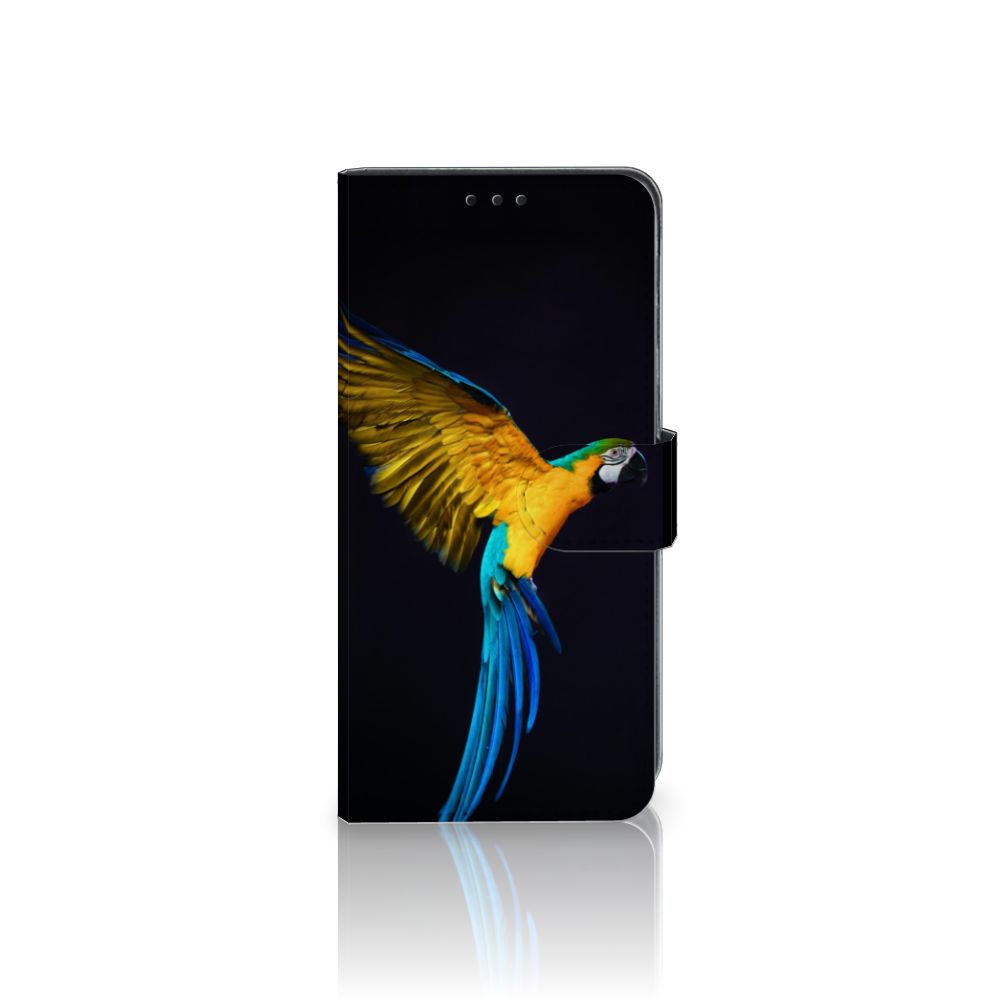 Samsung Galaxy M31 Telefoonhoesje met Pasjes Papegaai