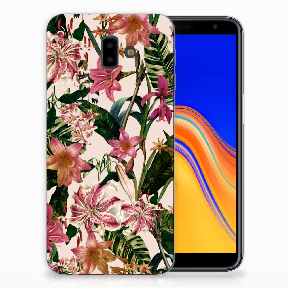 Samsung Galaxy J6 Plus (2018) TPU Case Flowers