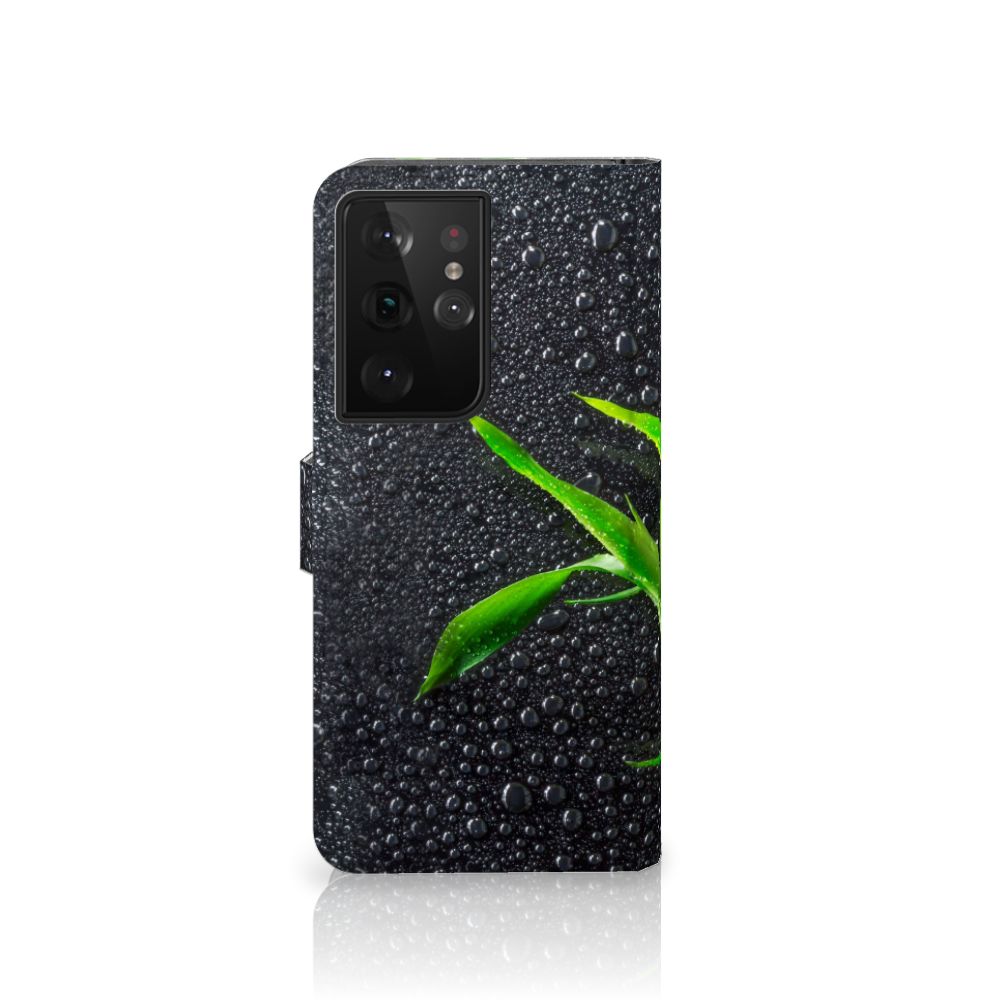 Samsung Galaxy S21 Ultra Hoesje Orchidee