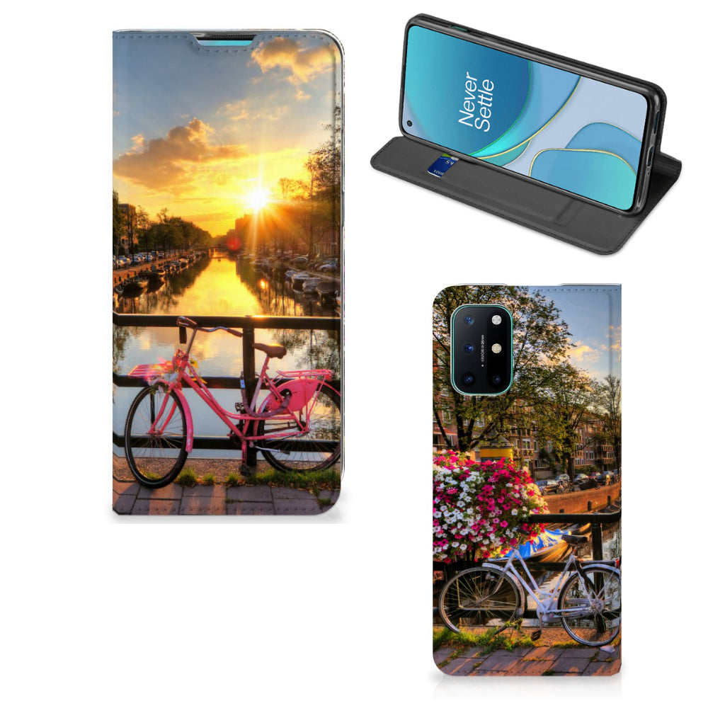 OnePlus 8T Book Cover Amsterdamse Grachten
