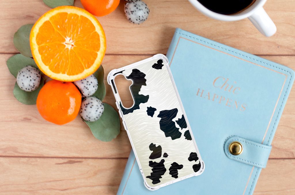 Samsung Galaxy A34 Case Anti-shock Koeienvlekken B2C Telecom