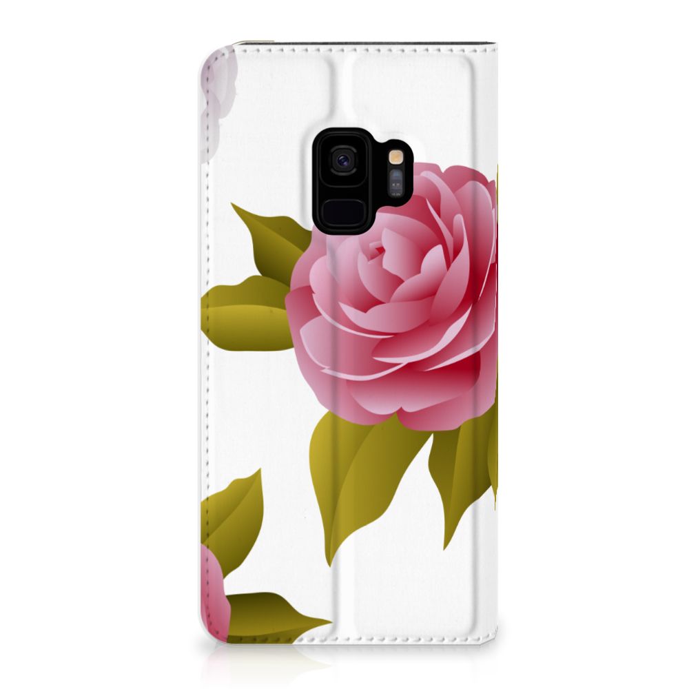 Samsung Galaxy S9 Smart Cover Roses