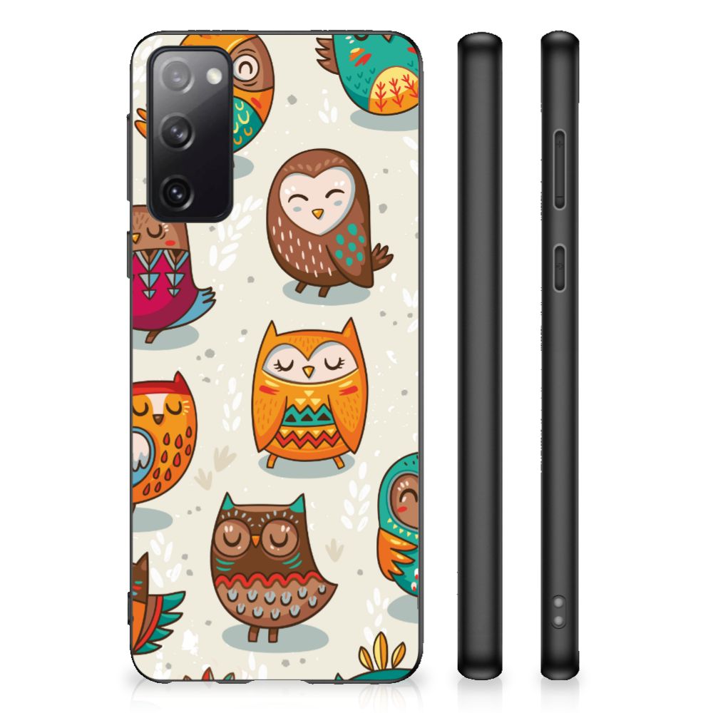 Samsung Galaxy S20 Back Cover Vrolijke Uilen B2C Telecom