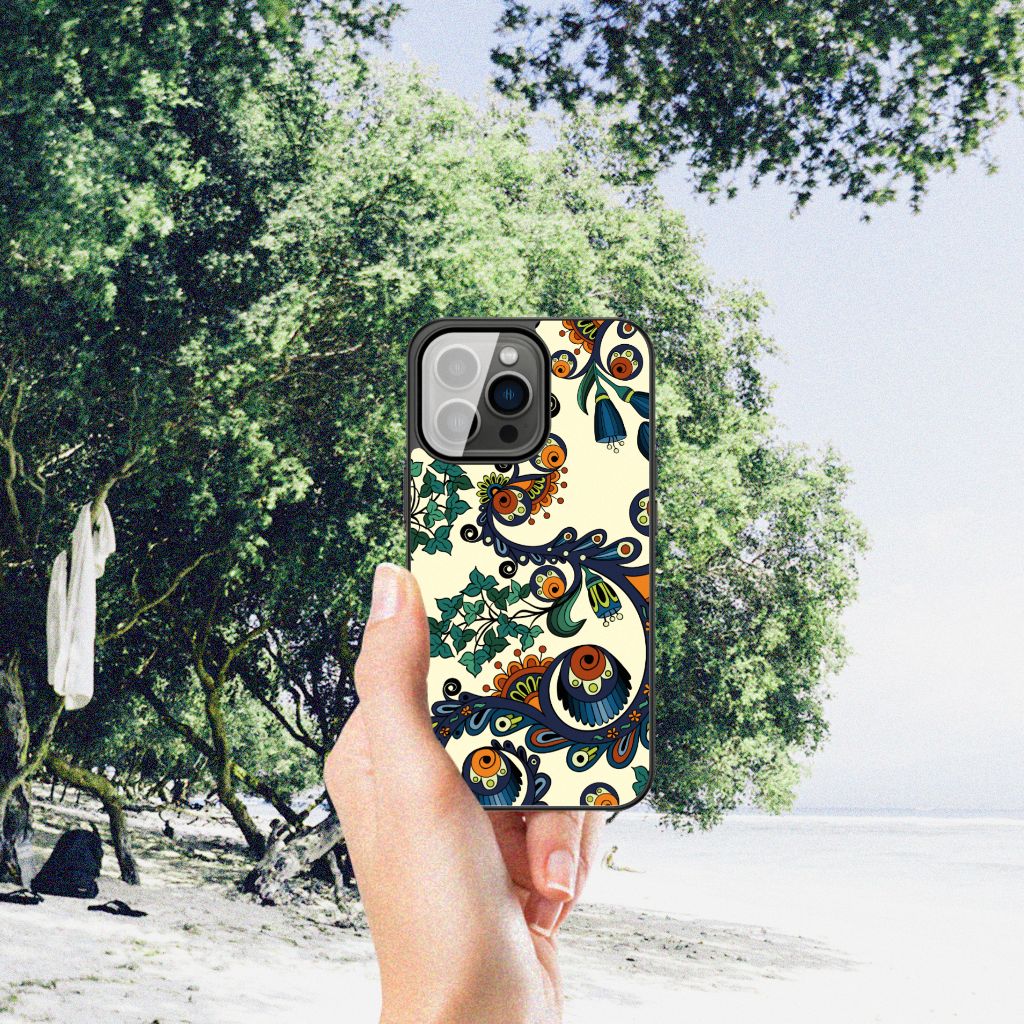 Back Cover iPhone 13 Pro Barok Flower B2C Telecom