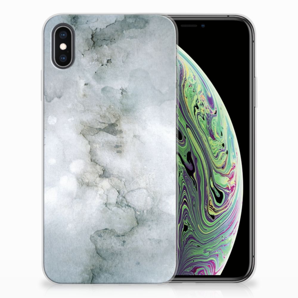 Hoesje maken Apple iPhone Xs Max Painting Grey