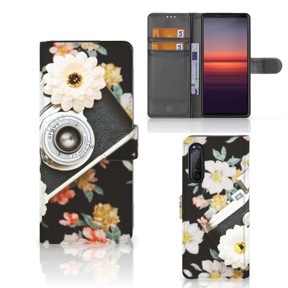 Sony Xperia 5II Telefoonhoesje met foto Vintage Camera