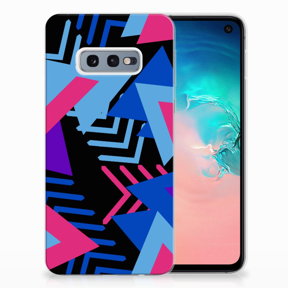 Samsung Galaxy S10e TPU Hoesje Funky Triangle