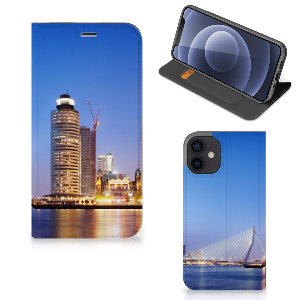 iPhone 12 Mini Book Cover Rotterdam - B2C Telecom