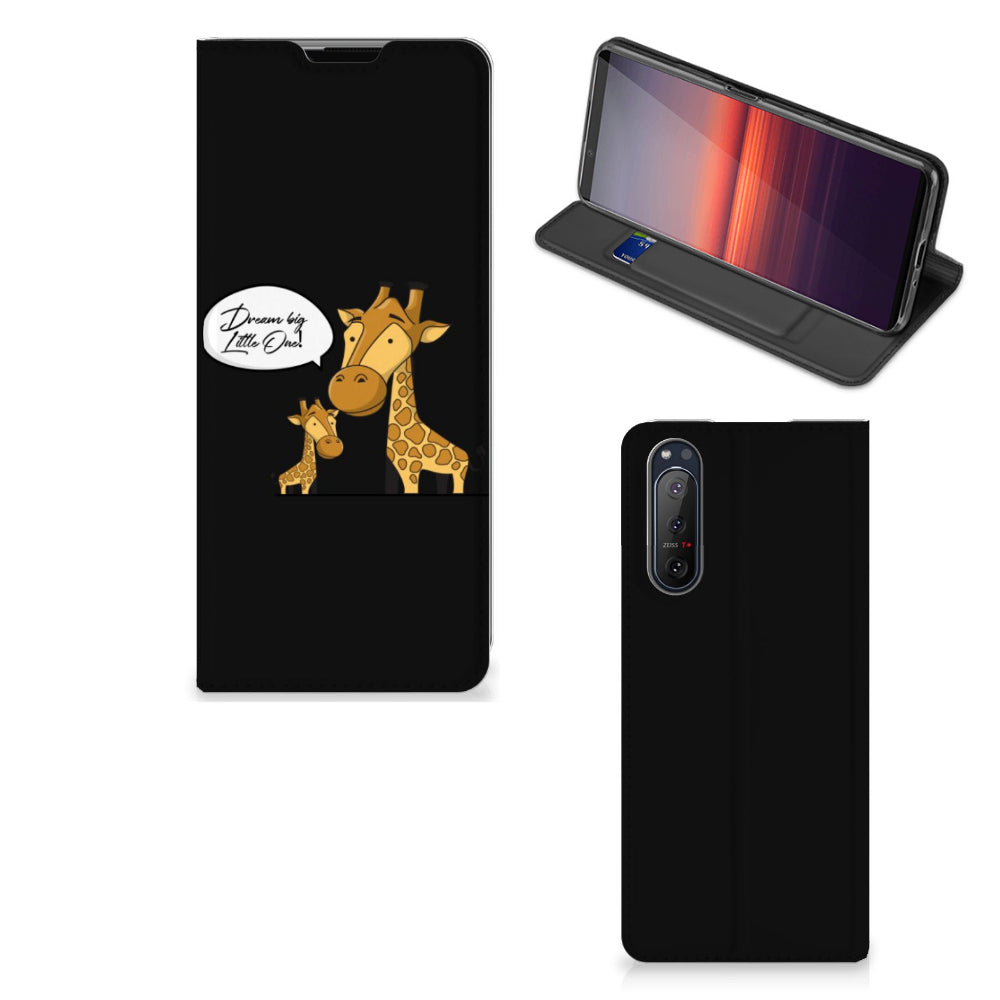 Sony Xperia 5 II Magnet Case Giraffe