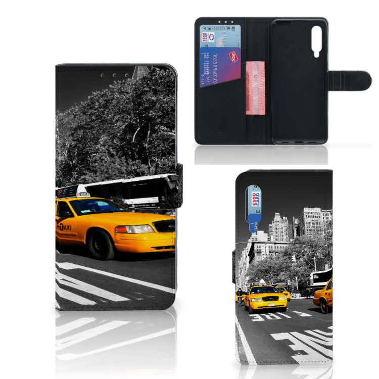 Xiaomi Mi 9 Flip Cover New York Taxi