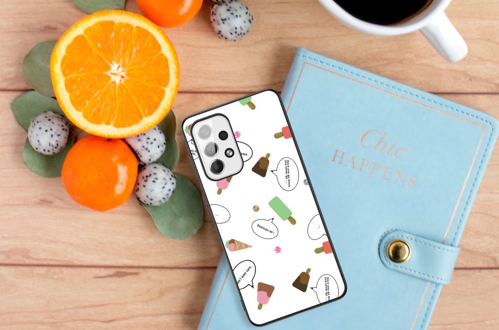 Samsung Galaxy A73 Back Cover Hoesje IJsjes B2C Telecom