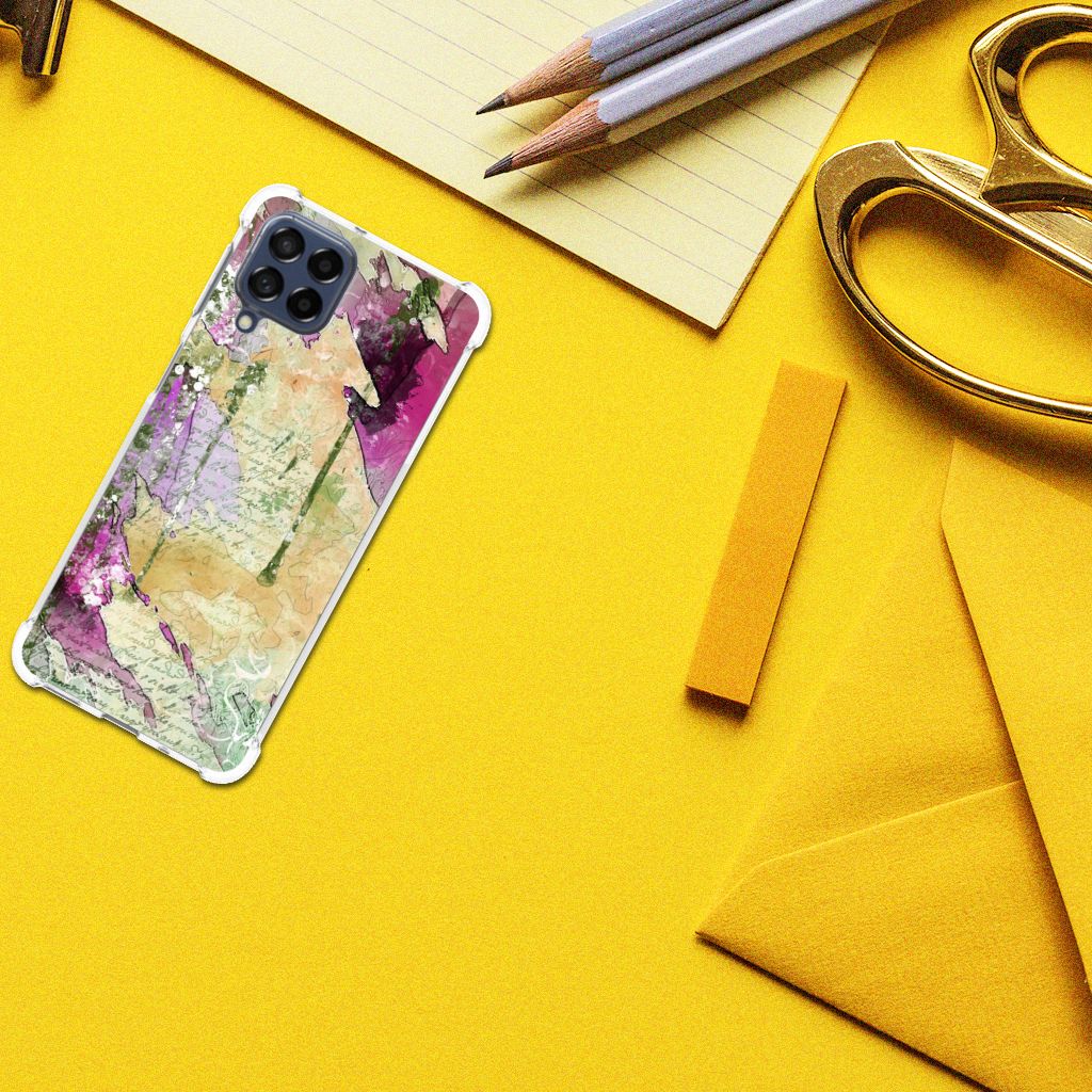 Back Cover Samsung Galaxy M53 Letter Painting B2C Telecom