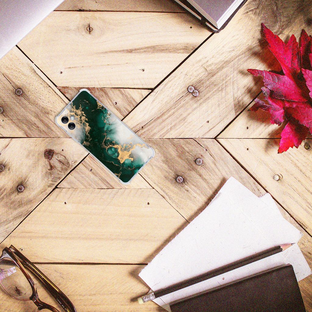 Anti-Shock Hoesje voor Samsung Galaxy A05 Marmer Groen B2C Telecom
