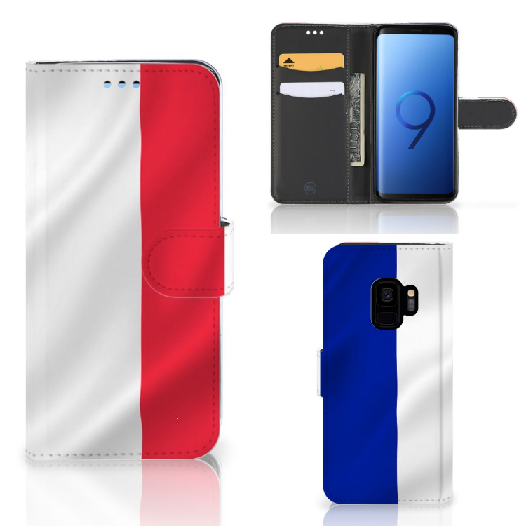 Samsung Galaxy S9 Bookstyle Case Frankrijk