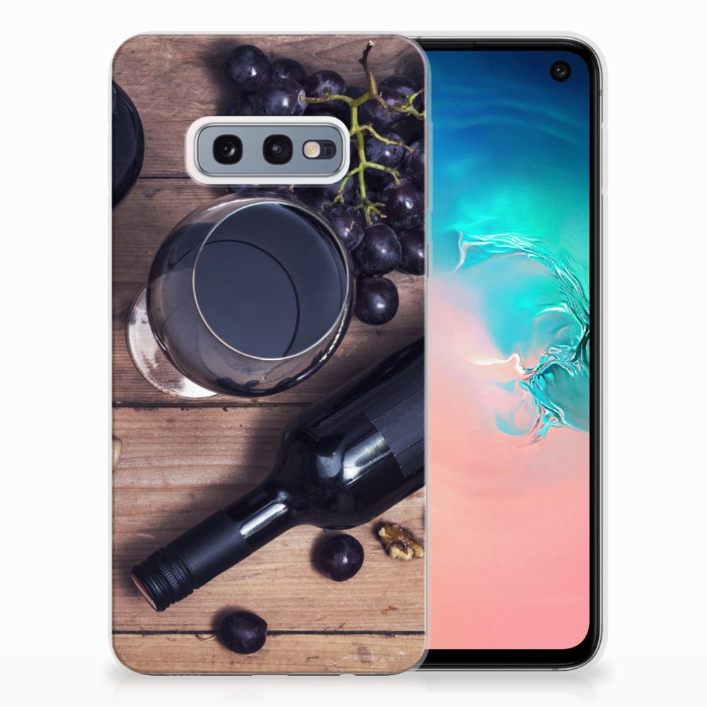 Samsung Galaxy S10e Siliconen Case Wijn