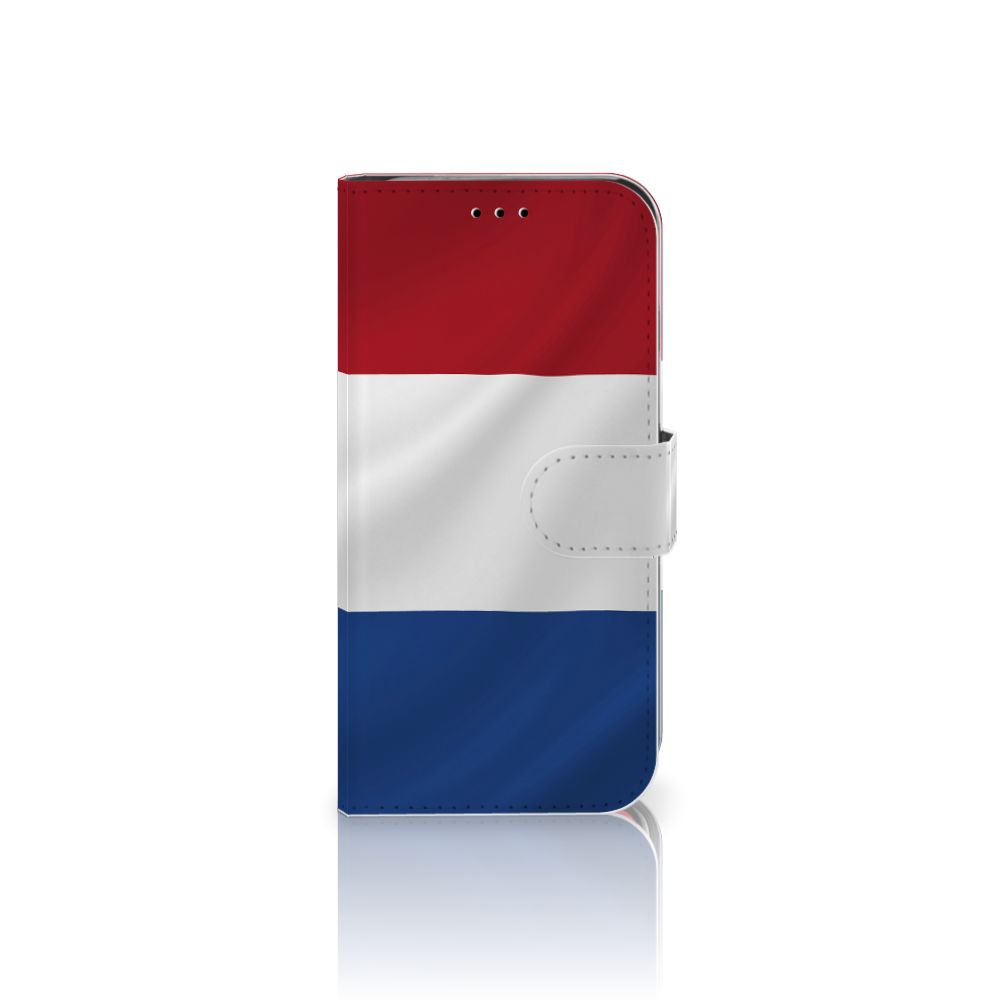 Apple iPhone X | Xs Bookstyle Case Nederlandse Vlag met artistiek design van de Nederlandse vlag.
