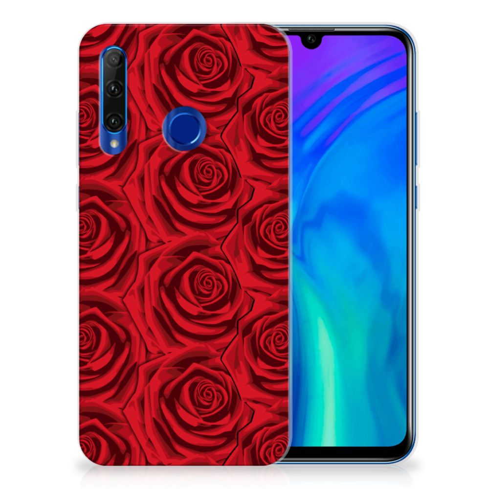 Honor 20 Lite TPU Case Red Roses