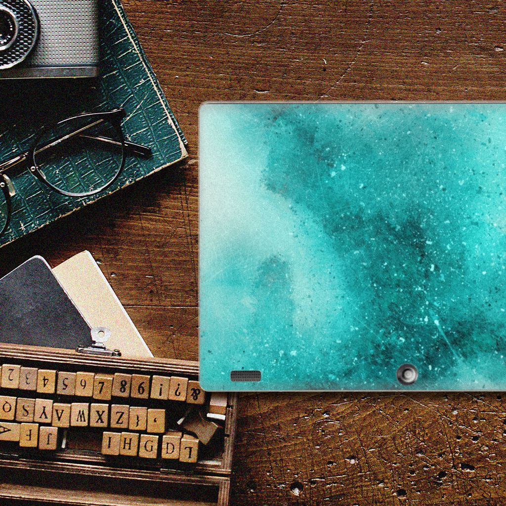 Tablethoes Lenovo Tab 10 | Tab 2 A10-30 Painting Blue - B2C Telecom