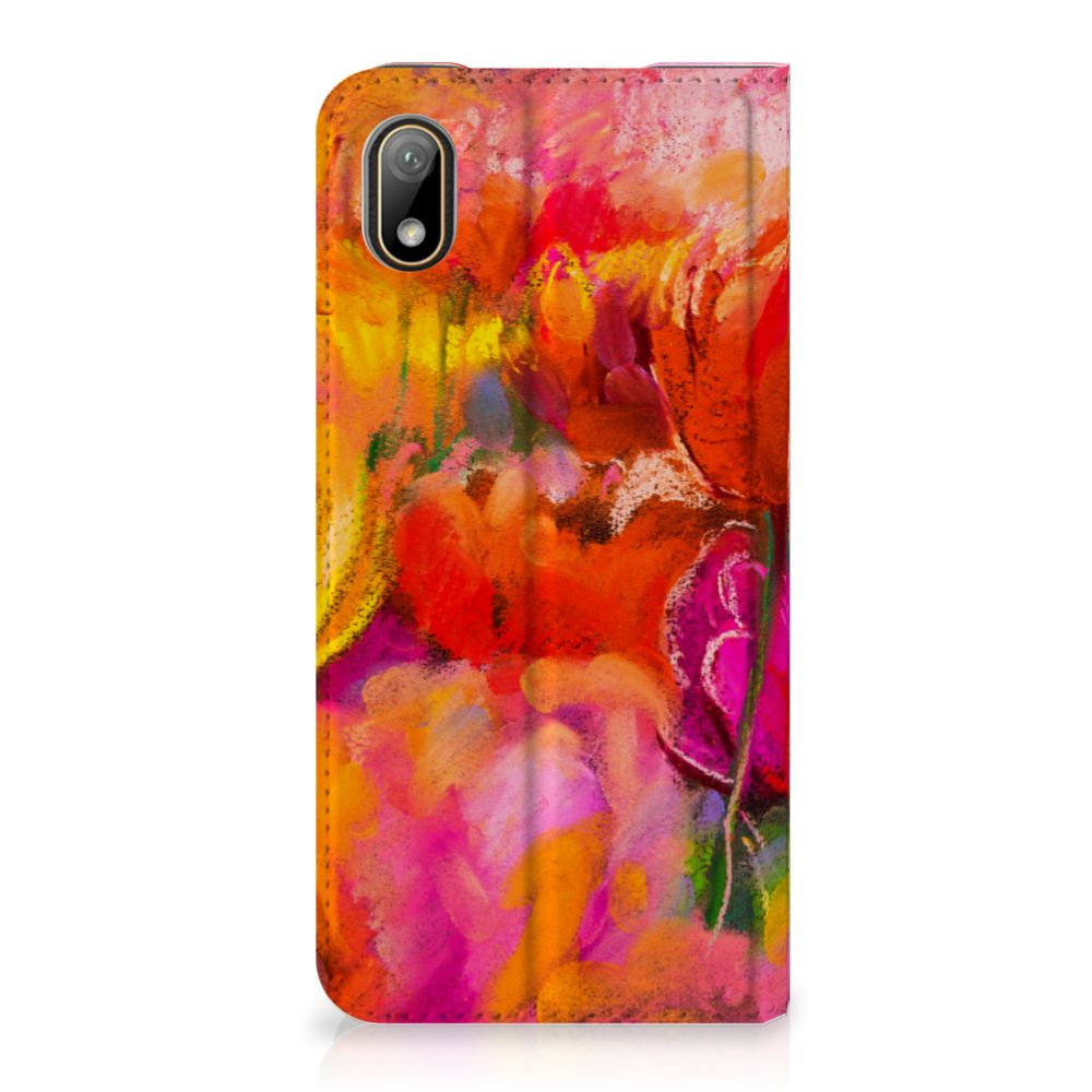 Bookcase Huawei Y5 (2019) Tulips - B2C Telecom